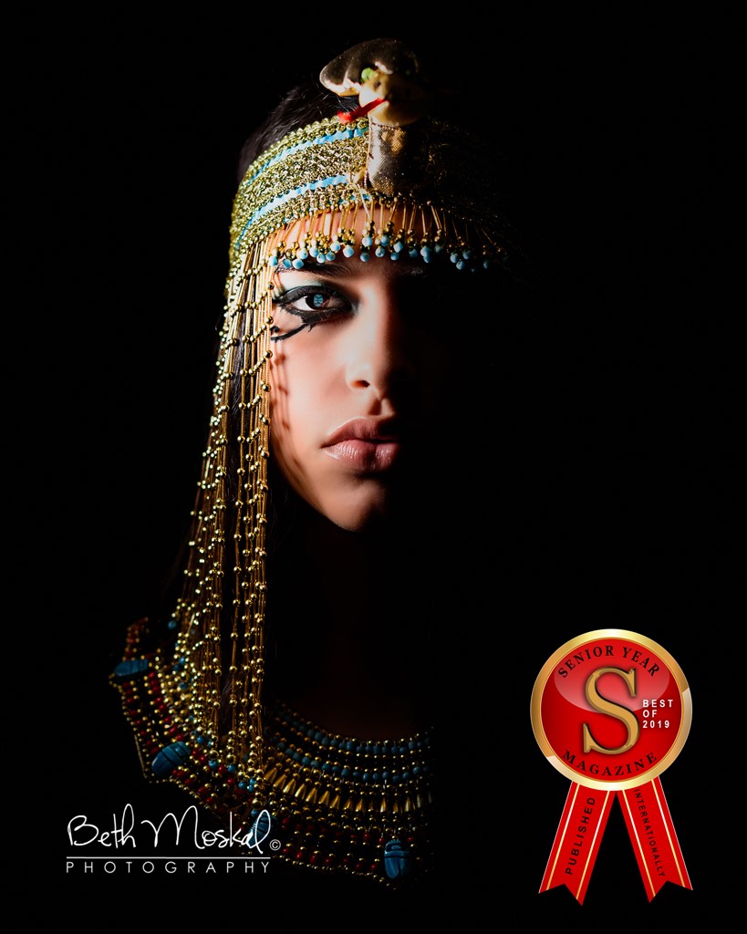 Senior Photos
Cleopatra
Internationally Published
Senior Year magazine
Senior Model Rep
Beth Moskal Photography